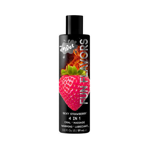 Wet Fun Sabors Sexy Strawberry Warming 89ml